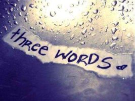 My Three Words